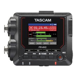 TASCAM FR-AV2 32ビットフロート対応 2ch ポータブル フィールドレコーダー/タイムコードジェネレーター