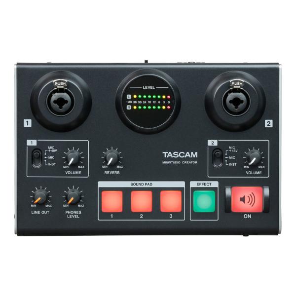 TASCAM US-42B MiNiSTUDIO CREATOR USBオーディオインターフェース