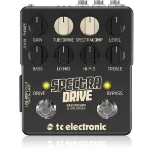 tc electronic SPECtRA DRIVE BASS PREAMP ＆ LINE DRIVER ベース