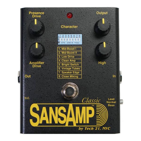 TECH21 SA1 Sans Amp Classic プリアンプ/アンプシミュレーター