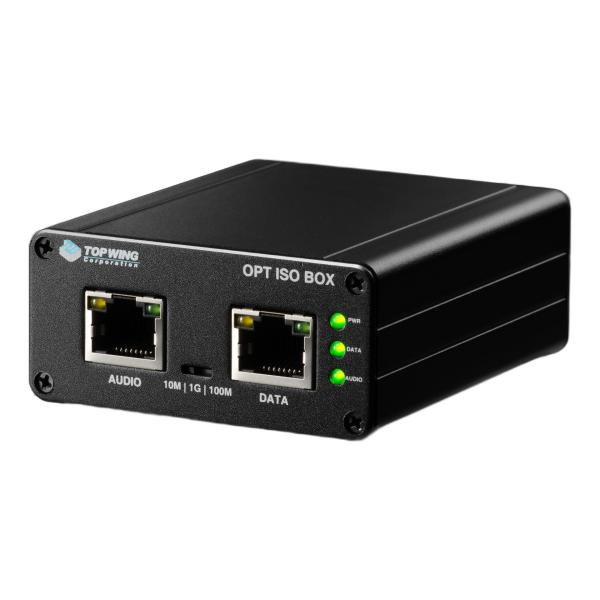 TOP WING OPT ISO BOX オプティカル LAN アイソレーター ネットワークオーディ...