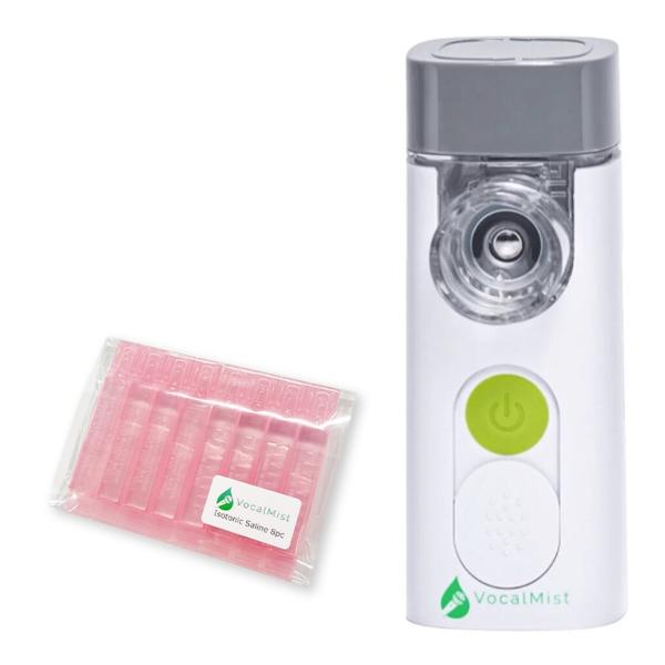 Vocal Mist Portable Nebulizer/Isotonic Saline 8本セッ...