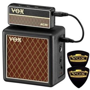 VOX AP2-AC+AP2-CAB+VOXピック2枚 (amPlug2 AC30+専用キャビネット/ミニアンプ)｜aion