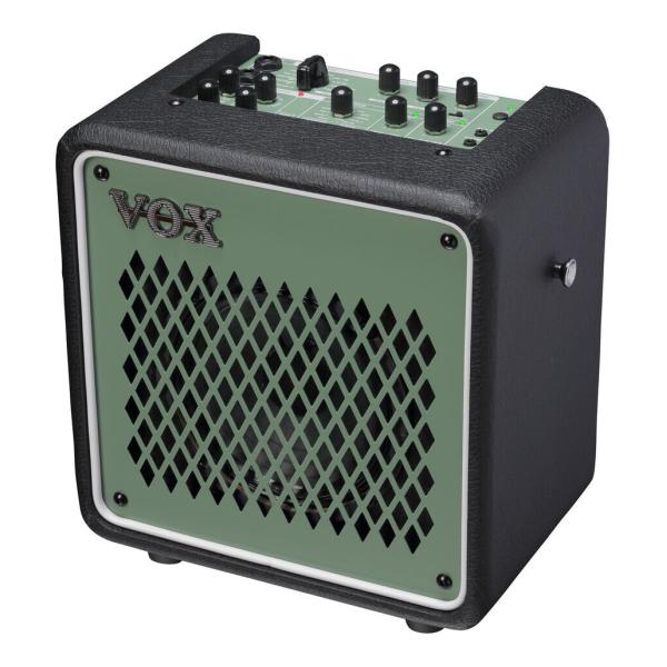 VOX VMG-10 GR Olive Green MINI GO 10 モバイルバッテリー駆動対応...