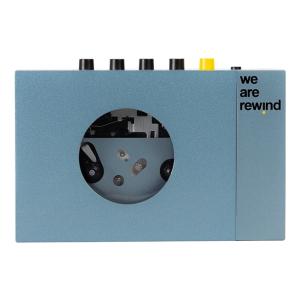 We Are Rewind WE-001 BLUE (Kurt/ブルー) ポータブル カセットプレー...