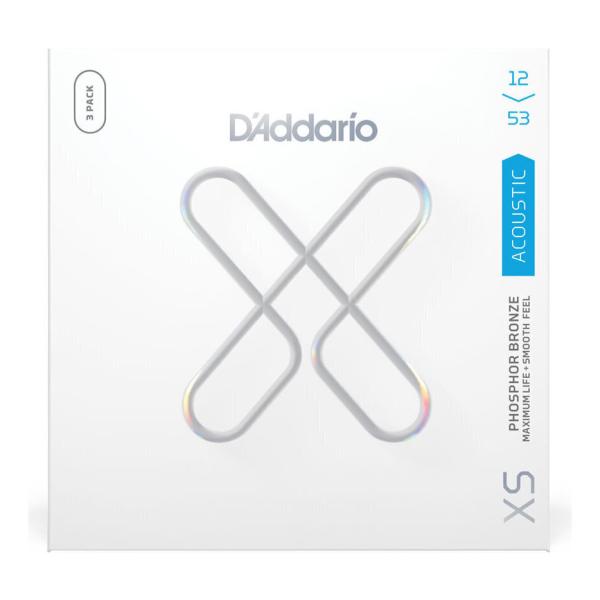 D’Addario XSAPB1253-3P ×1 アコギ弦 3セットパック XS Phosphor...