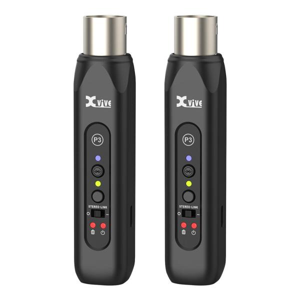 Xvive XV-P3D/2台セット(ステレオ) XLR出力 Bluetooth オーディオレシーバ...