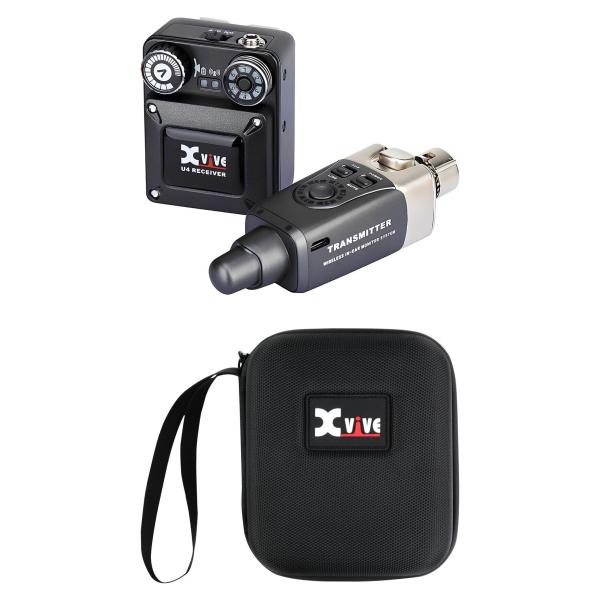 Xvive XV-U4+XV-CU4 インイヤーモニター デジタルワイヤレス・システム/純正ケース付