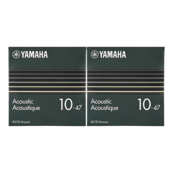 YAMAHA GSA10 ×2 [10-47] 80/20ブロンズ アコースティックギター弦 エクス...