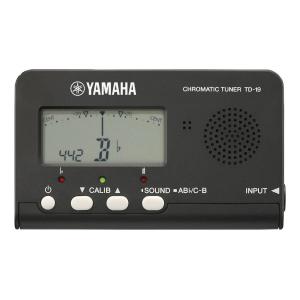 YAMAHA TD-19BK クロマチックチューナー/メール便発送・代金引換不可｜aion