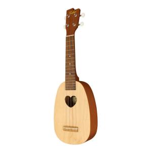 ZEPHYR SP-15 Heart ハート型 サウンドホール パイナップル型 ソプラノウクレレ