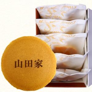 法事 法要 仏事用 名入れ どら焼き 家名 5個入り 短納期 | 名前 家名 入れ お菓子 和菓子 どらやき お供え 引出物 返礼 香典返し