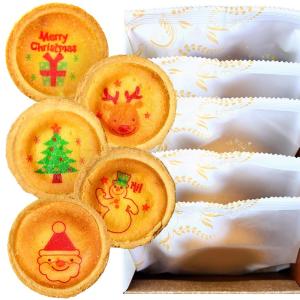 クリスマス プレゼント ギフト お菓子 チーズ タルト 5個 化粧箱入り Christmas イラスト 限定品 スイーツ 新商品 内祝い お祝い かわいい