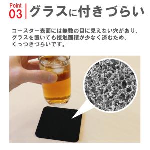 メーカー公式 アイオン 超吸水コースター ブラ...の詳細画像4