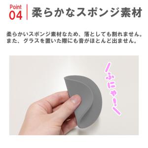 メーカー公式 アイオン 超吸水コースター ブラ...の詳細画像5