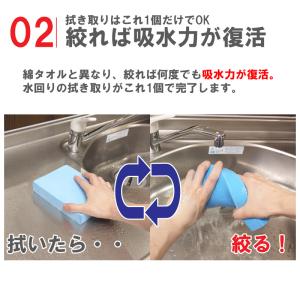アイオン公式 超吸水スポンジ 650ml ワイ...の詳細画像3