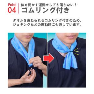 アイオン 涼感セームタオル 冷感タオル クール...の詳細画像4