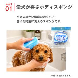 アイオン公式 ペット用シャンプー泡立てスポンジ...の詳細画像1