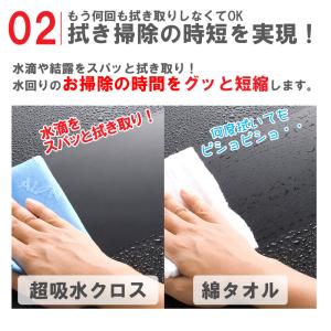 アイオン 超吸水クロス2枚セット 超吸水タオル...の詳細画像2