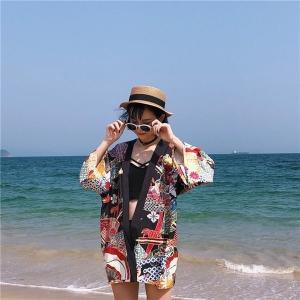 鯉 扇子 和柄 法被 花魁 道中 雅 夏祭り ...の詳細画像4