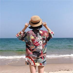 鯉 扇子 和柄 法被 花魁 道中 雅 夏祭り ...の詳細画像5
