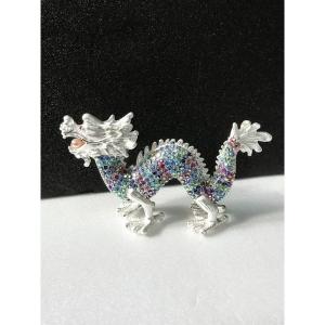 バカラ（Baccarat） 置物 ドラゴン 龍 クリスタル フィギュリン