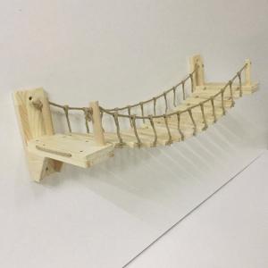 ペット 用 猫 はしご 壁付け 吊り橋 キャッ...の詳細画像4