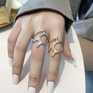 リング アメーバ 不規則 オープンリング シルバー 指輪 アクセサリー ヒップホップ アクセサリー ジュエリー ジュエル jewel レゲエ クラブCLUB メンズ 在庫限り