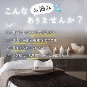 使い捨て ベッドシーツ 100枚セット 不織布...の詳細画像1