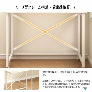折りたたみデスク キャスター付き パソコンデス...の詳細画像4