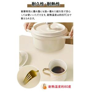 テーブルクロス 円形 丸形 撥水 防水 防油 ...の詳細画像3