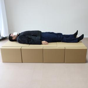 ダンボールベッド 段ボール家具 防災グッズ 防...の詳細画像2