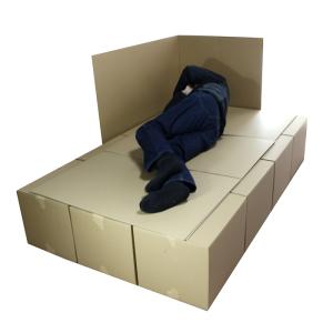 ダンボールベッド 段ボール家具 防災グッズ 防...の詳細画像3