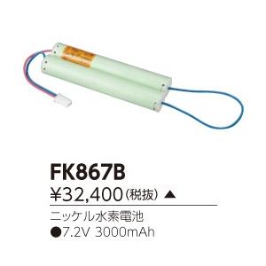 補修用バッテリー FK867B 東芝ライテックの商品画像
