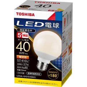三菱（MITSUBISHI） LED電球 ミライエ 小形電球形 電球色 小形電球40W