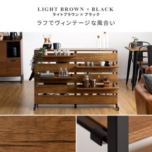 キッチンカウンター レンジ台 レンジラック キ...の詳細画像4