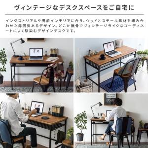 デスク 机 パソコンデスク 学習机 勉強机 1...の詳細画像1