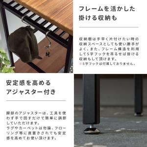 デスク 机 パソコンデスク 学習机 勉強机 1...の詳細画像4
