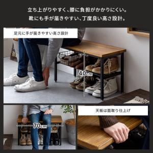スツール 玄関 ベンチ 椅子 おしゃれ 収納 ...の詳細画像2