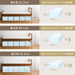 ベッド ベッドフレーム シングル シングルベッ...の詳細画像2