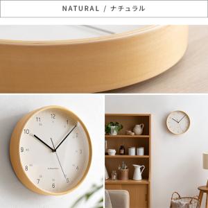 壁掛け時計 掛け時計 おしゃれ 電波 直径28...の詳細画像2