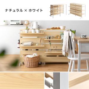 【5%OFFクーポン有】 キッチンカウンター ...の詳細画像2
