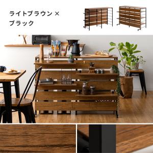 【5%OFFクーポン有】 キッチンカウンター ...の詳細画像5