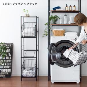 ランドリーバスケット おしゃれ 3段 スリム ...の詳細画像5