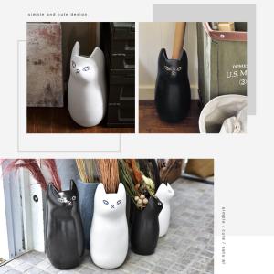 傘立て おしゃれ 陶器 猫 外置き 屋外 傘た...の詳細画像4