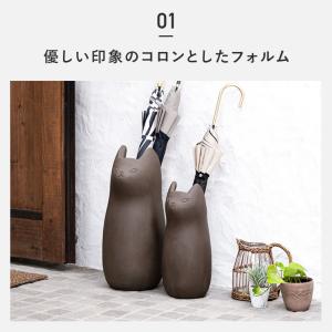 傘立て おしゃれ 陶器 猫 外置き 屋外 傘た...の詳細画像5