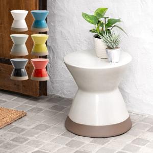 東谷 Pottery Stool ミニスツール 陶器製 カラフル スツール 屋外 室内