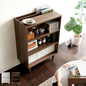 本棚 おしゃれ ラック 収納 リビング 収納 棚 木製 マガジンラック ウッドラック 多目的ラック シェルフ 北欧 モダン 収納棚 幅60 収納ラック Miy Ar Rk09 エア リゾームインテリア 通販 Yahoo ショッピング