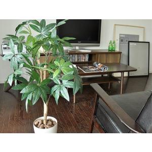 観葉植物 フェイクグリーン 光触媒 パキラ 人...の詳細画像5