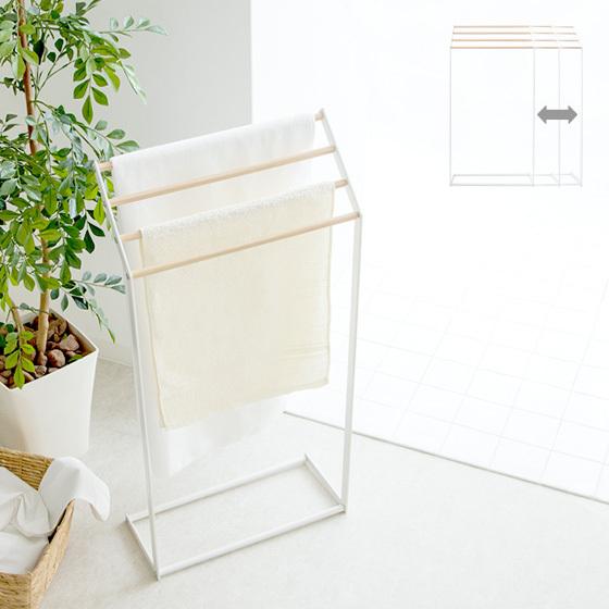 バスタオルハンガー タオルハンガー おしゃれ バスタオル用ハンガー タオルスタンド タオル掛け タオ...